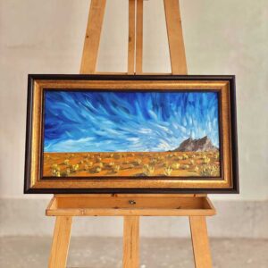 نقاشی بیابان